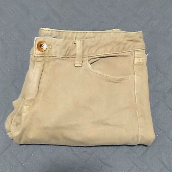 BANANA REPUBLIC MEN'S.SLIM/SKINNY KHAKI JEANS. LIGHTWEIGHT ,NICE COLOR..EUC! - Picture 3 of 4